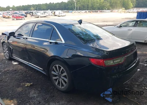 2019 Lincoln Continental Livery from USA, damaged, VIN 1LN6L9HK8K5600651